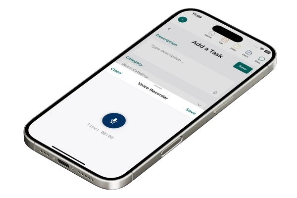 TAIRRAGO Mobile Task Creation