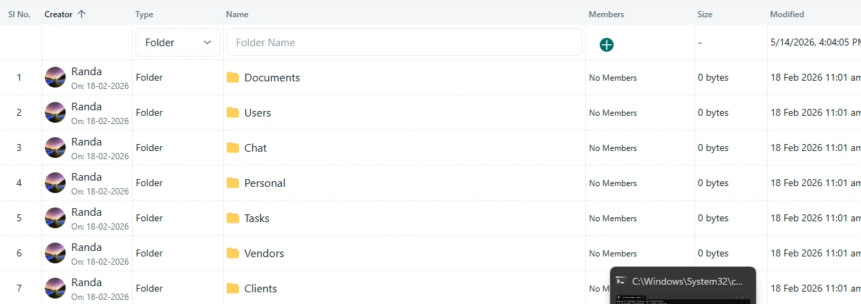 TAIRRAGO File Manager Web View